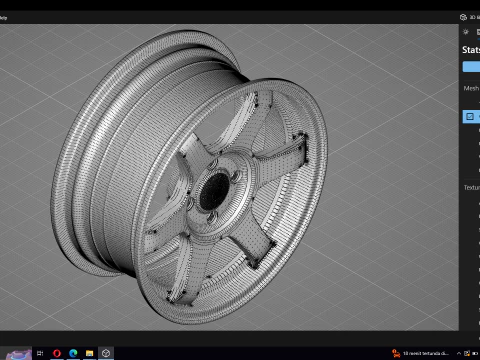 Volk RAYS TE37 OG 3D Model