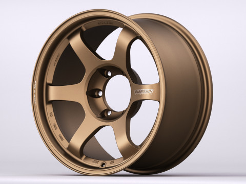 Volk RAYS TE37 Progressive 3D Model