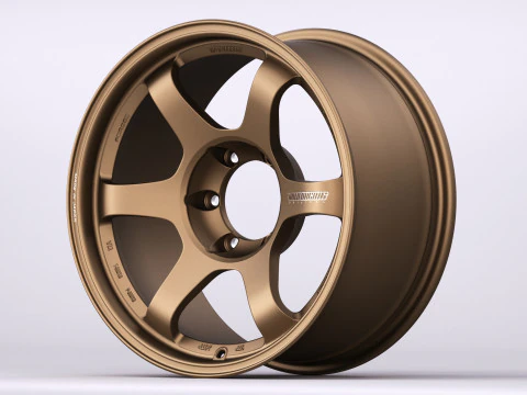 Volk RAYS TE37 Progressivo Modelo 3D