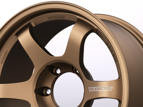 Volk RAYS TE37 Progressive 3D 模型