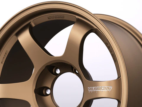 Volk RAYS TE37 Прогрессивный 3D Модель