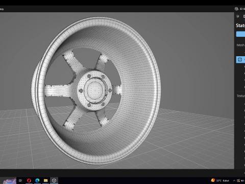 Volk RAYS TE37 Прогрессивный 3D Модель