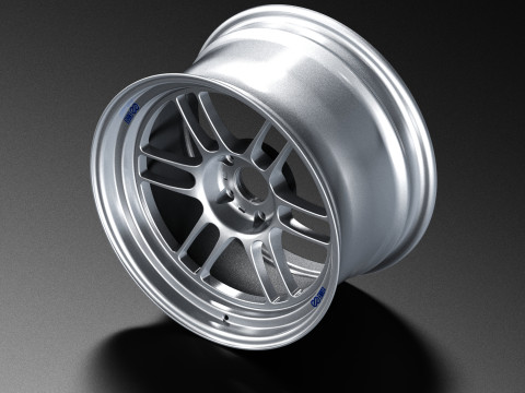 Enkei RPF1 RS 3D Модель
