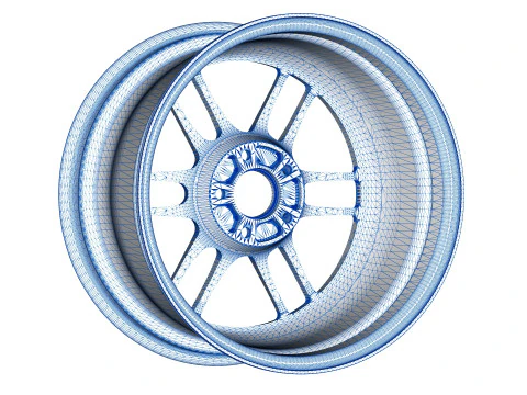 Enkei RPF1 RS 3D Model in Parts of auto 506618 | 3DExport