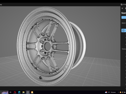 Enkei RPF1 RS 3D Модель