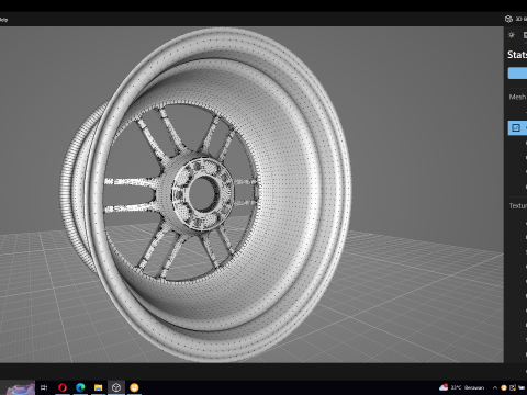 Enkei RPF1 RS 3D Модель