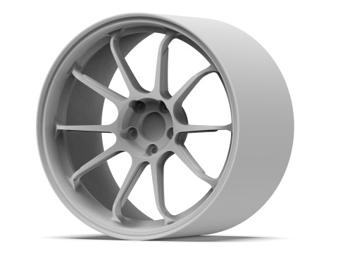 Yokohama Advan RZ-DF2 1-24 Scale 3D print model Model Cetak 3D