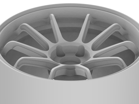 Yokohama Advan RZ-DF2 1-24 Scale 3D print model Model Cetak 3D