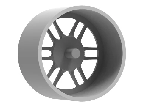 エンケイ RPF1 RS 1-24 スケール 3D プリントモデル 3Dプリントモデル