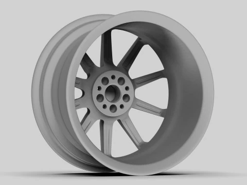 Ferrari Carbon Revolution Wheels 3D Model