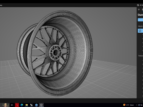 HRE 520 Wheels 3Dモデル