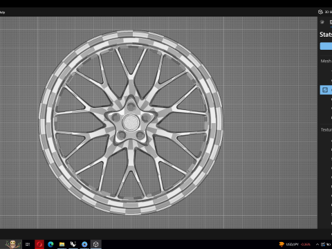 HRE 520 Wheels 3Dモデル