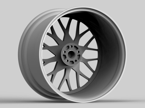 HRE 520 Wheels 3Dモデル