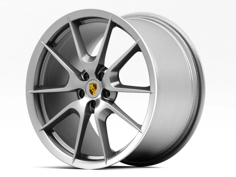 Porsche Cayman S Wheels 3D Model