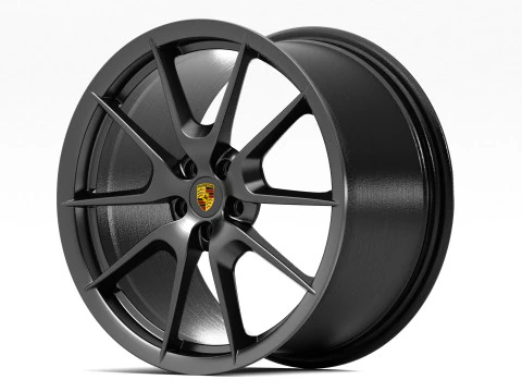 Porsche Cayman S Wheels 3D Model