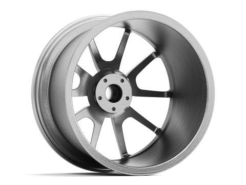 Porsche Cayman S Wheels 3D Model