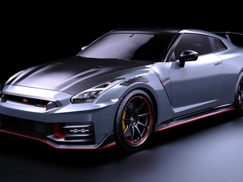 Nismo GT-R R35 2024 3D Model