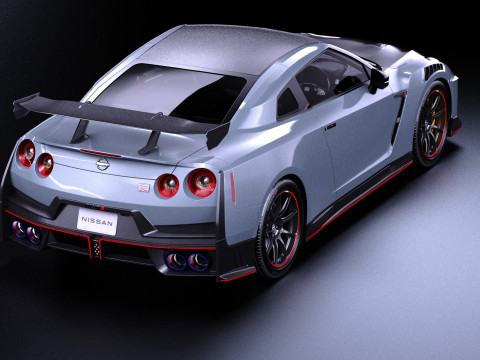 Nismo GT-R R35 2024 3D Модель