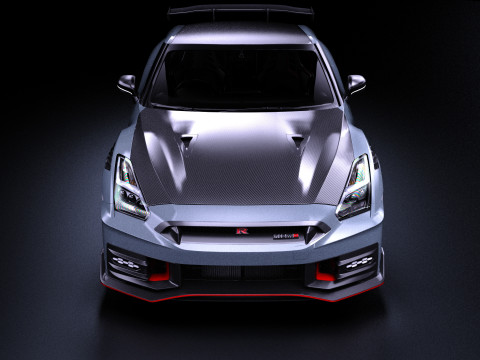 Nismo GT-R R35 2024 3D Модель