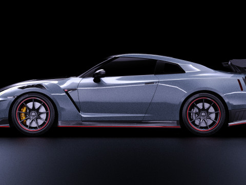 Nismo GT-R R35 2024 3D Модель