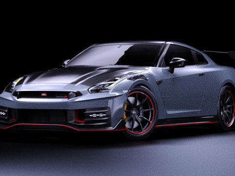 Nismo GT-R R35 2024 3D Модель