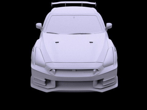 Nismo GT-R R35 2024 3D Модель