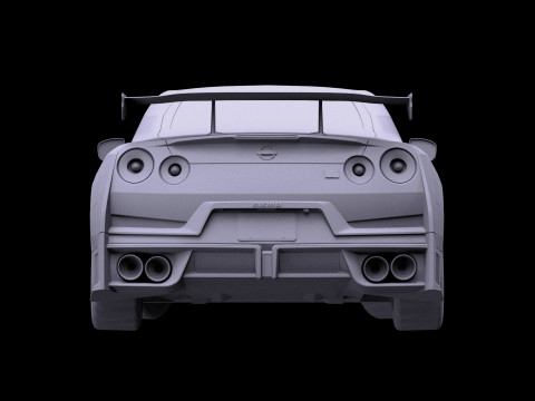 Nismo GT-R R35 2024 3D Модель