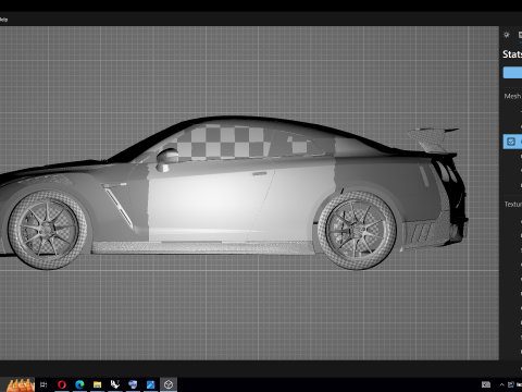 Nismo GT-R R35 2024 3D Модель