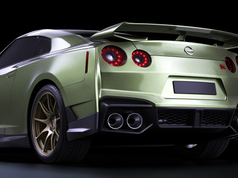 Nissan GT-R R35 2024 Modelo 3D