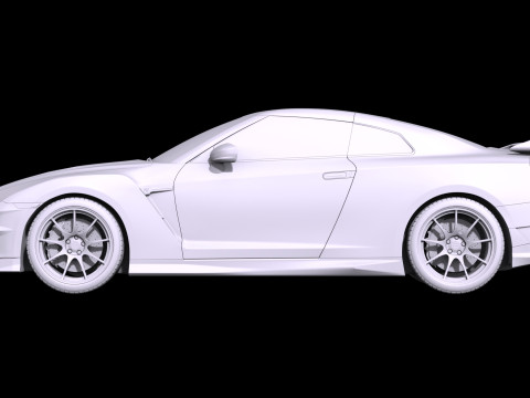 Nissan GT-R R35 2024 Modelo 3D