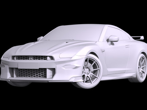 Nissan GT-R R35 2024 Modelo 3D