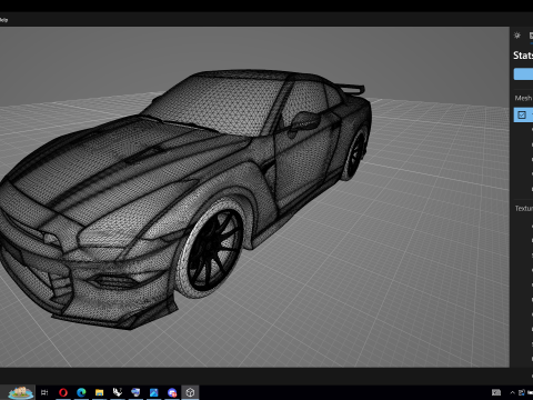 Nissan GT-R R35 2024 Modelo 3D