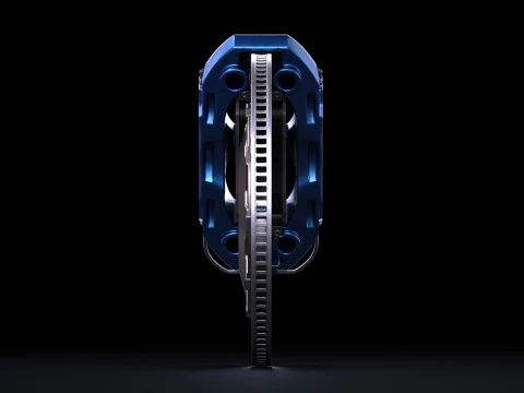 Endless Mono 4R Brake Kit 3D Model