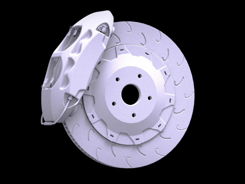 Endless Mono 4R Brake Kit Modelo 3D