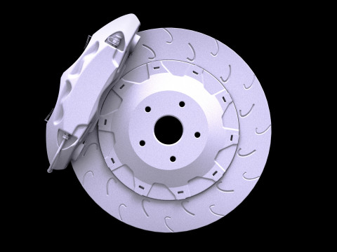 Endless Mono 4R Brake Kit Modelo 3D