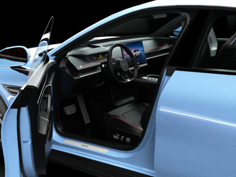 Xiaomi SU7 EV 2024 3D Model