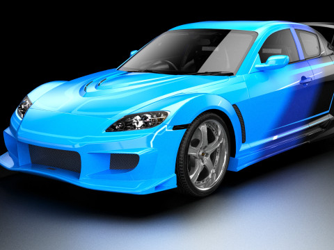 VeilSide Neela Mazda RX-8 3D Model