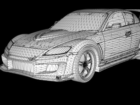 VeilSide Neela Mazda RX-8 3D Model