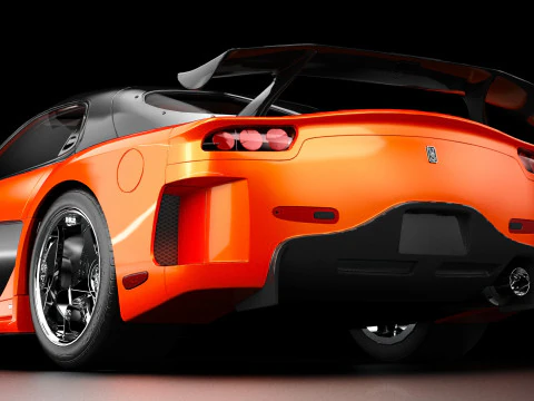 Veilside Mazda RX-7 3D Model