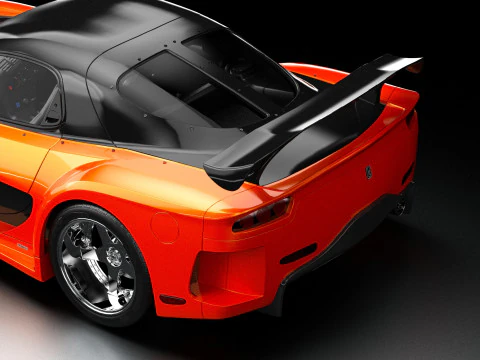 Veilside Mazda RX-7 3D Model