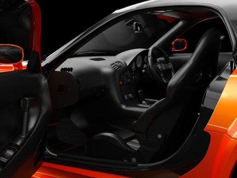 Mazda RX-7 lato velo Modello 3D