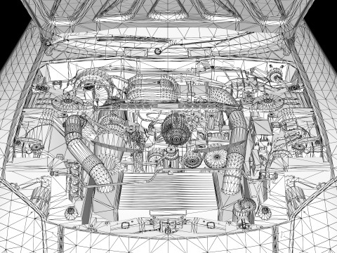 Mazda RX-7 lato velo Modello 3D