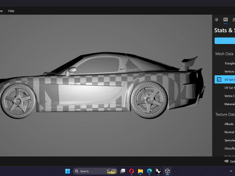 Veilside Mazda RX-7 3D Model