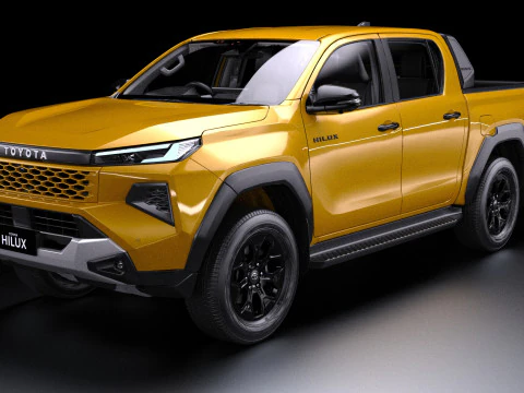 Toyota Hilux Rogue 2026 3D Model