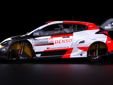 Toyota GR Yaris Ralli 1 WRC 2023 3D Model