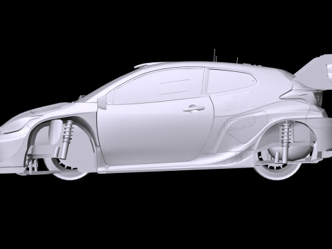 Toyota GR Yaris Ralli 1 WRC 2023 3D Model