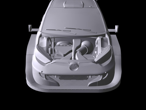 Toyota GR Yaris Ralli 1 WRC 2023 3D Model
