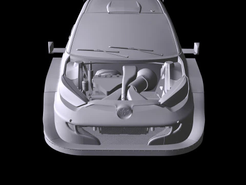 Toyota GR Yaris Rally 1 WRC 2023 3D Model
