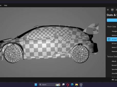 Toyota GR Yaris Ralli 1 WRC 2023 3D Model