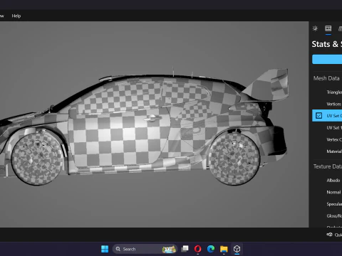 Toyota GR Yaris Rally 1 WRC 2023 3D Model